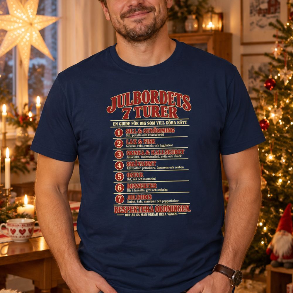 Julbordets 7 turer - T-shirt