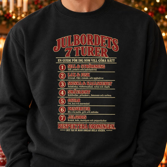 Julbordets 7 turer - Sweatshirt