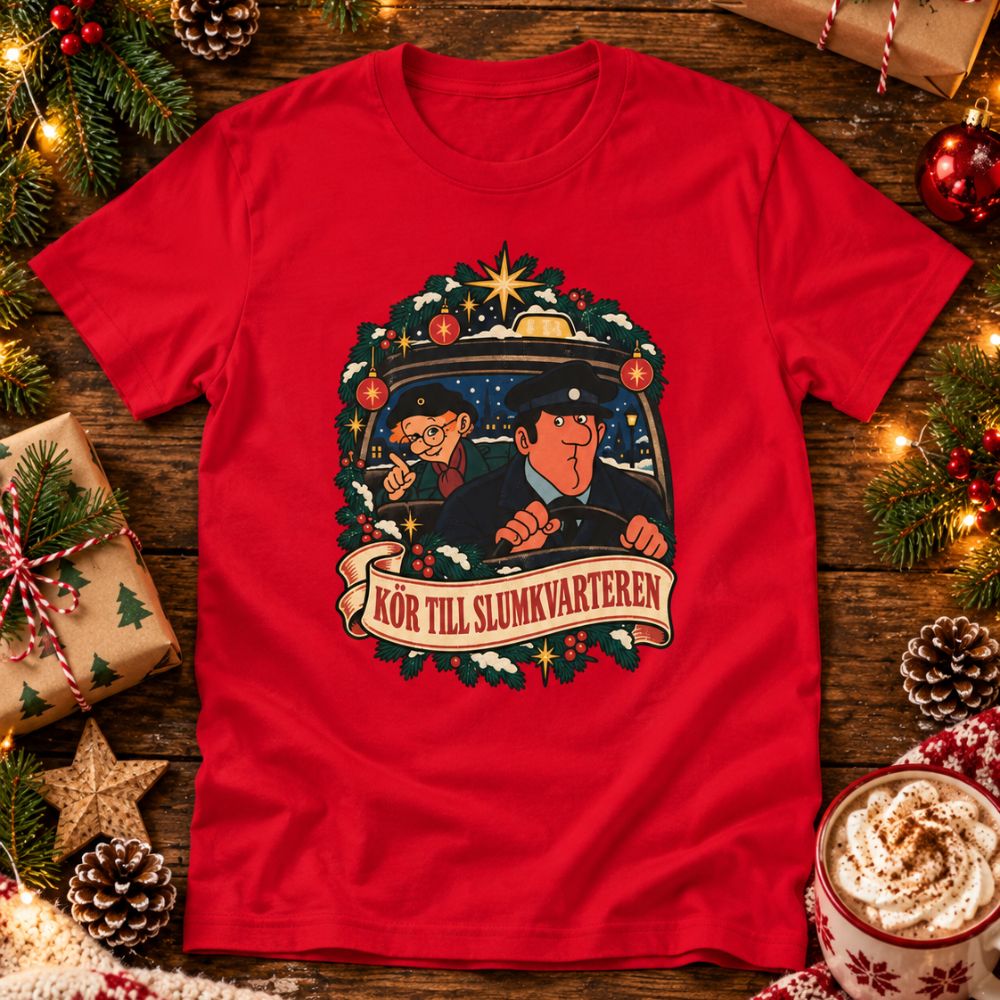 Kör till slumkvarteren - T-shirt