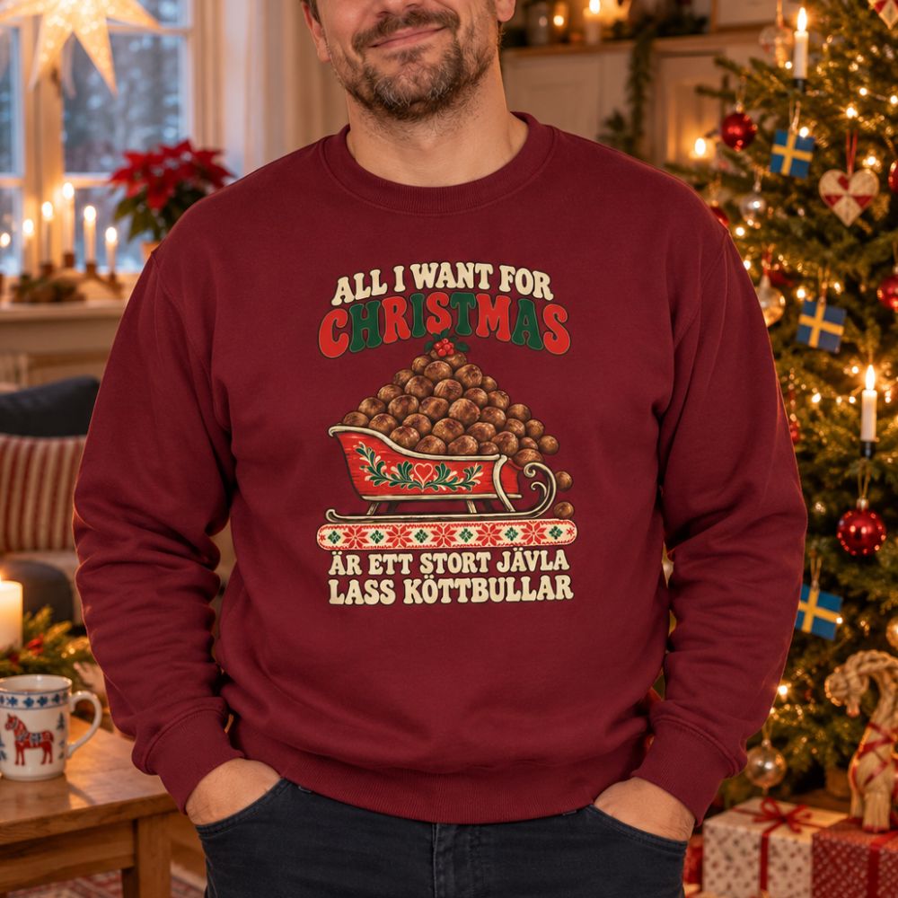 Stort jävla lass köttbullar - Sweatshirt