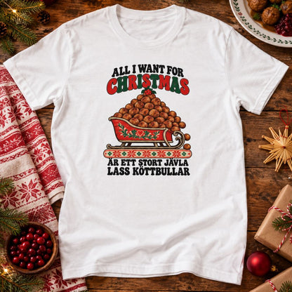 Stort jävla lass köttbullar - T-shirt