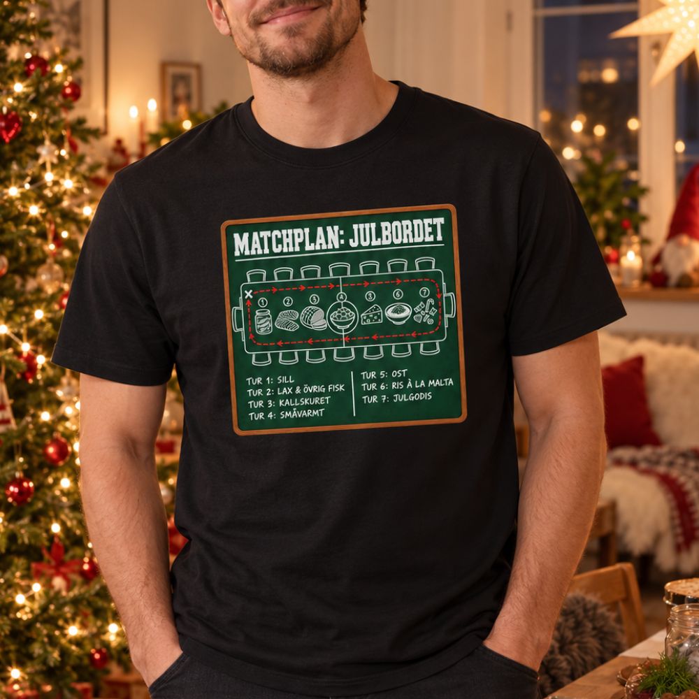 Matchplan: Julbordet - T-shirt