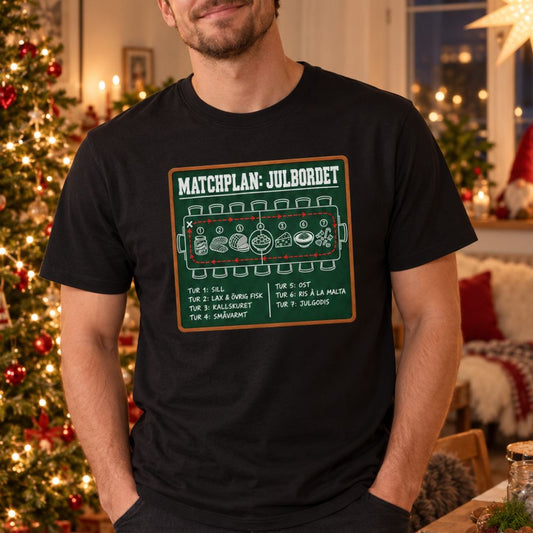 Matchplan: Julbordet - T-shirt