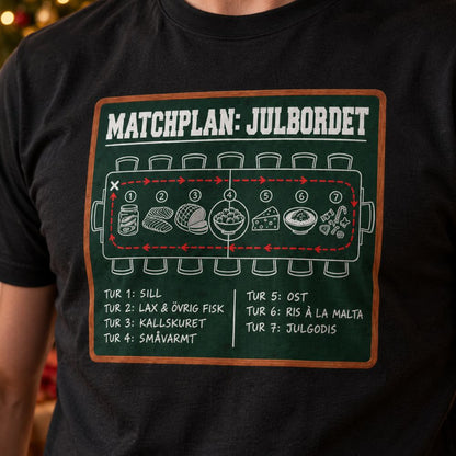 Matchplan: Julbordet - T-shirt