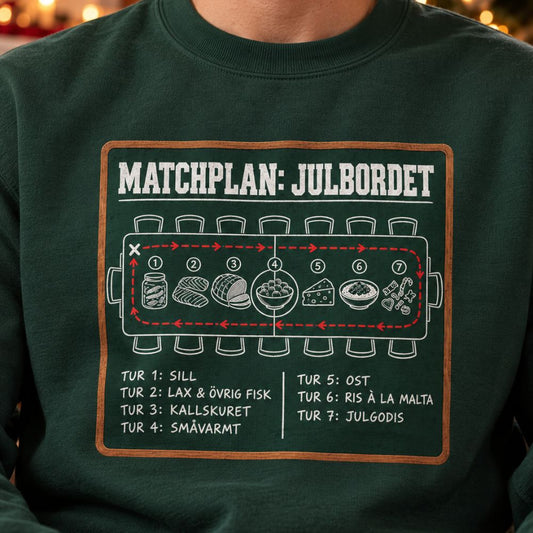 Matchplan: Julbordet - Sweatshirt