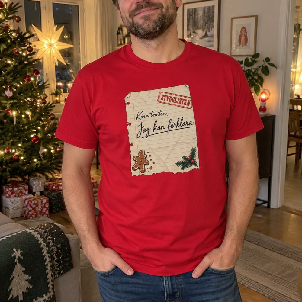 Kära tomten jag kan förklara - T-shirt
