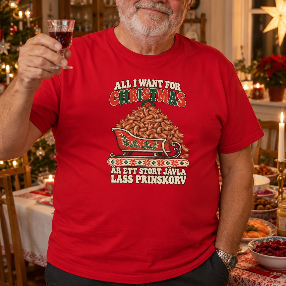 Stort jävla lass prinskorv - T-shirt