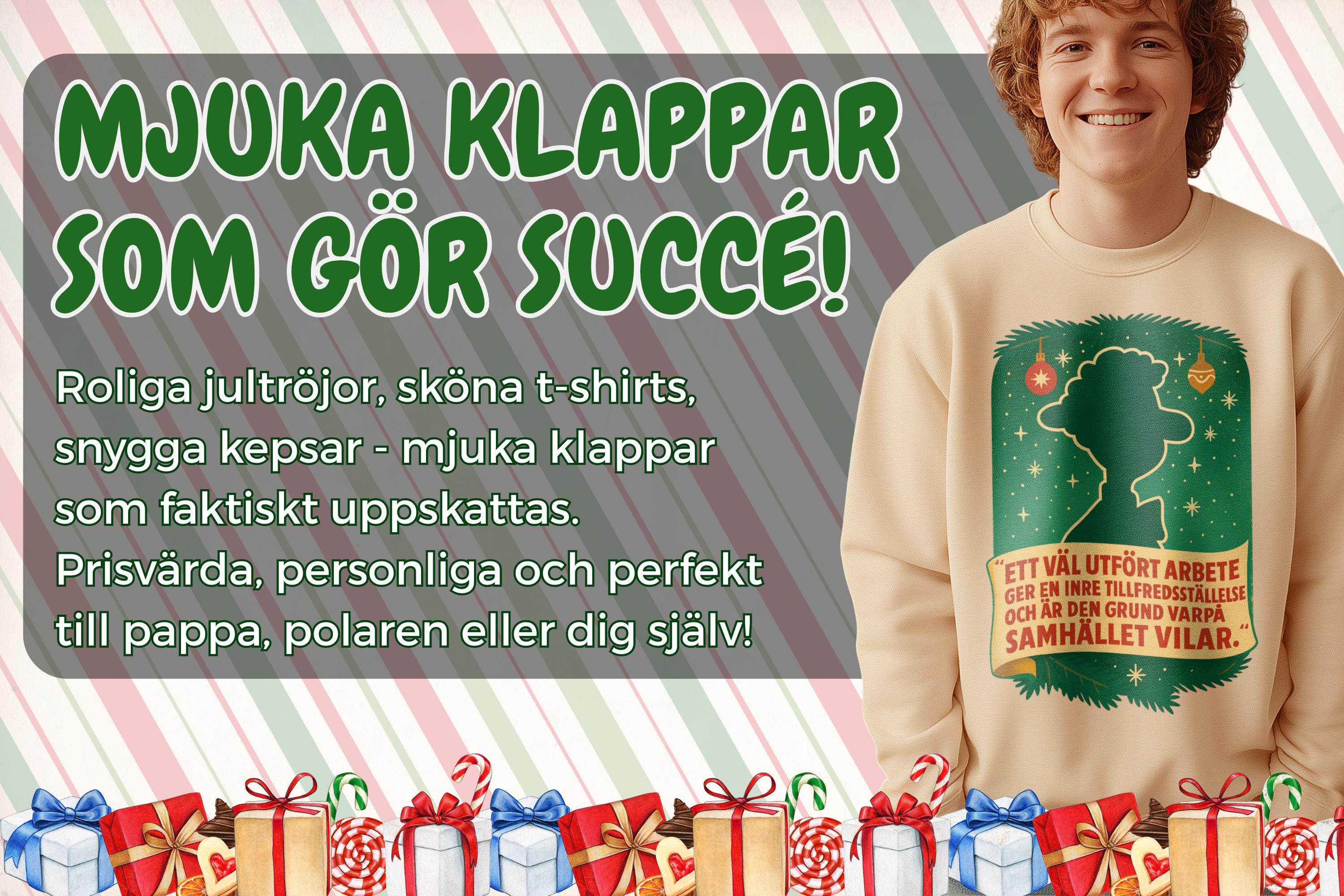 Roliga mjuka julklappar hittar du här