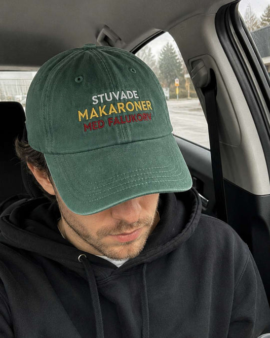 Stuvade makaroner med falukorv - Vintagekeps