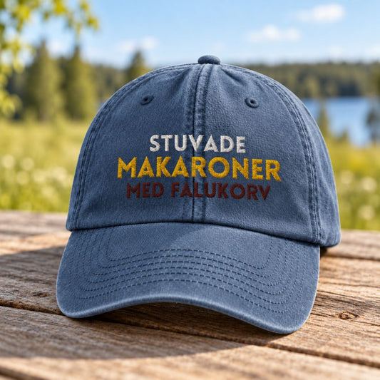 Stuvade makaroner med falukorv - Vintagekeps