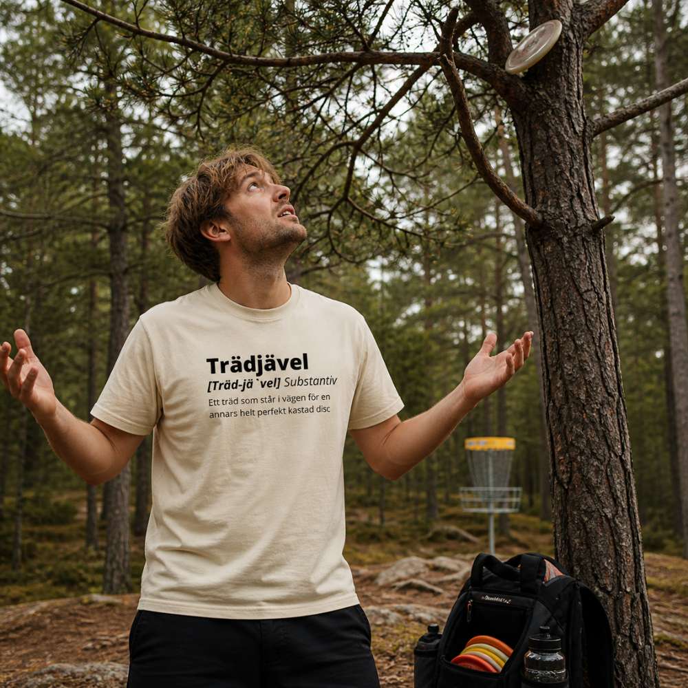Trädjävel Discgolf - T-shirt