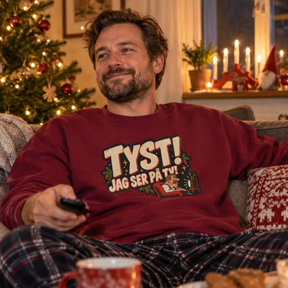 TYST! Jag ser på TV! - Sweatshirt