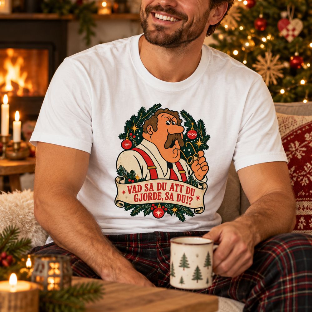 Vad sa du att du gjorde sa du - T-shirt