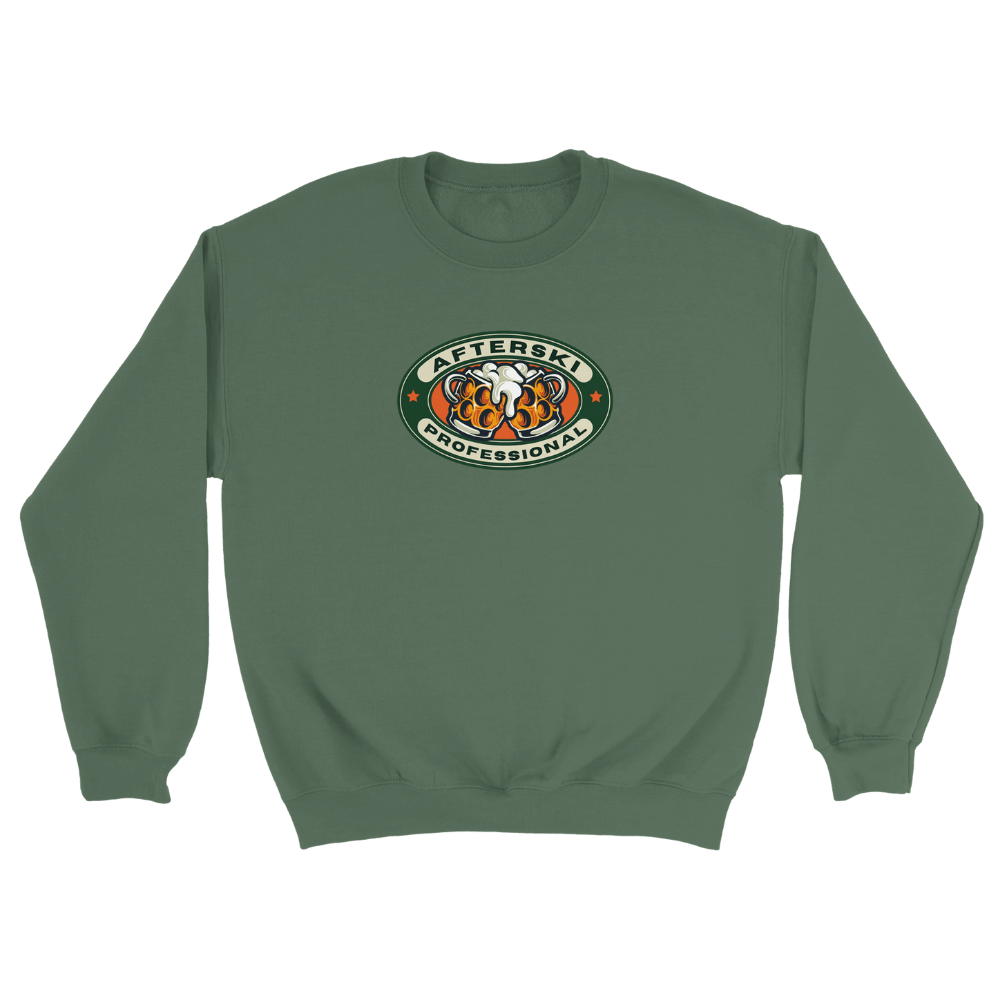 Afterski Professional - Sweatshirt Militärgrön