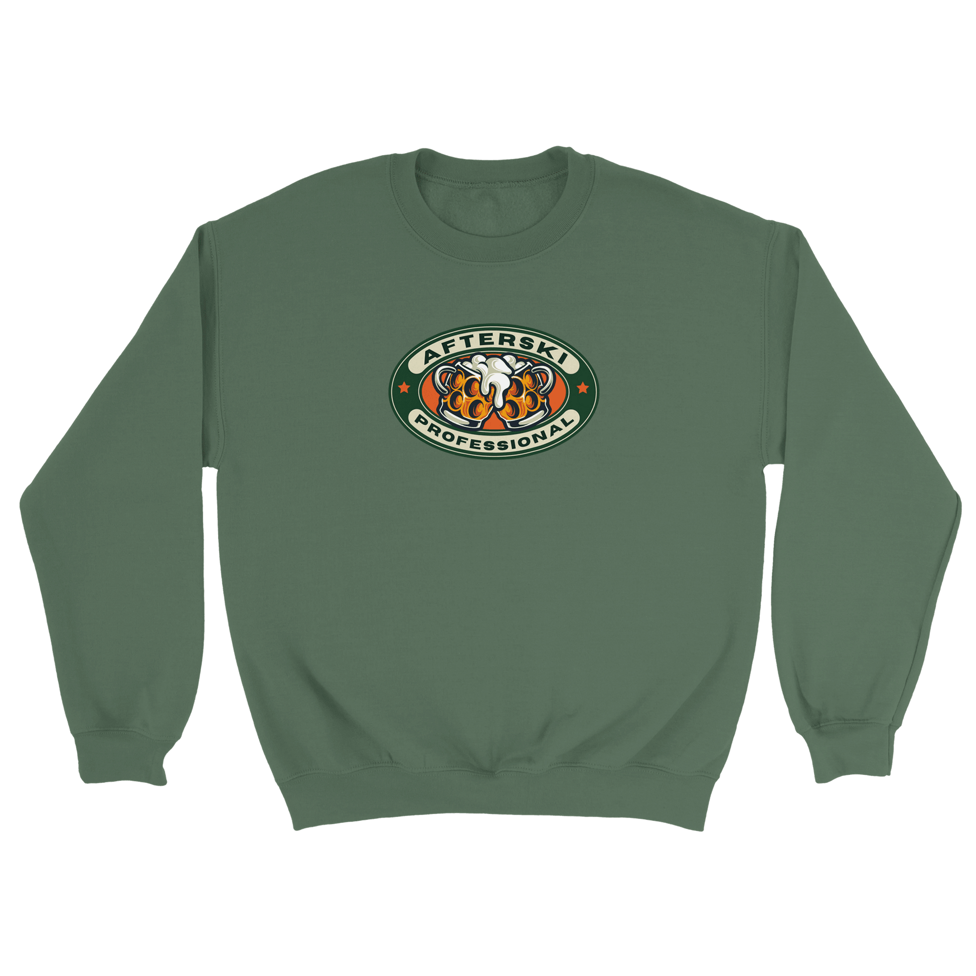 Afterski Professional - Sweatshirt Militärgrön
