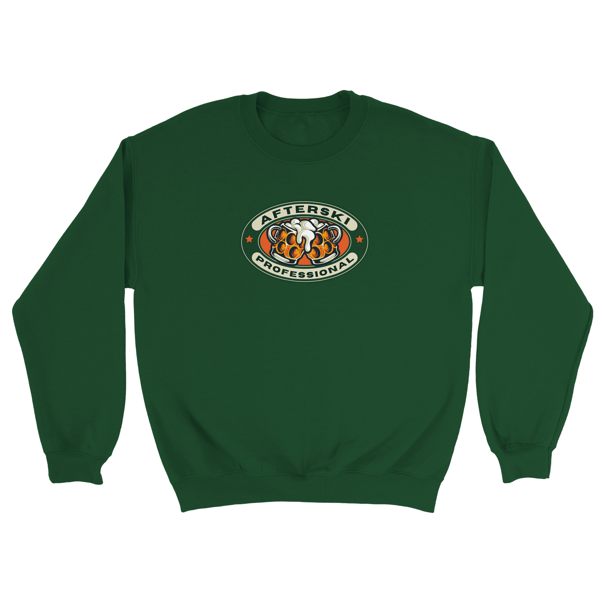 Afterski Professional - Sweatshirt Mossgrön