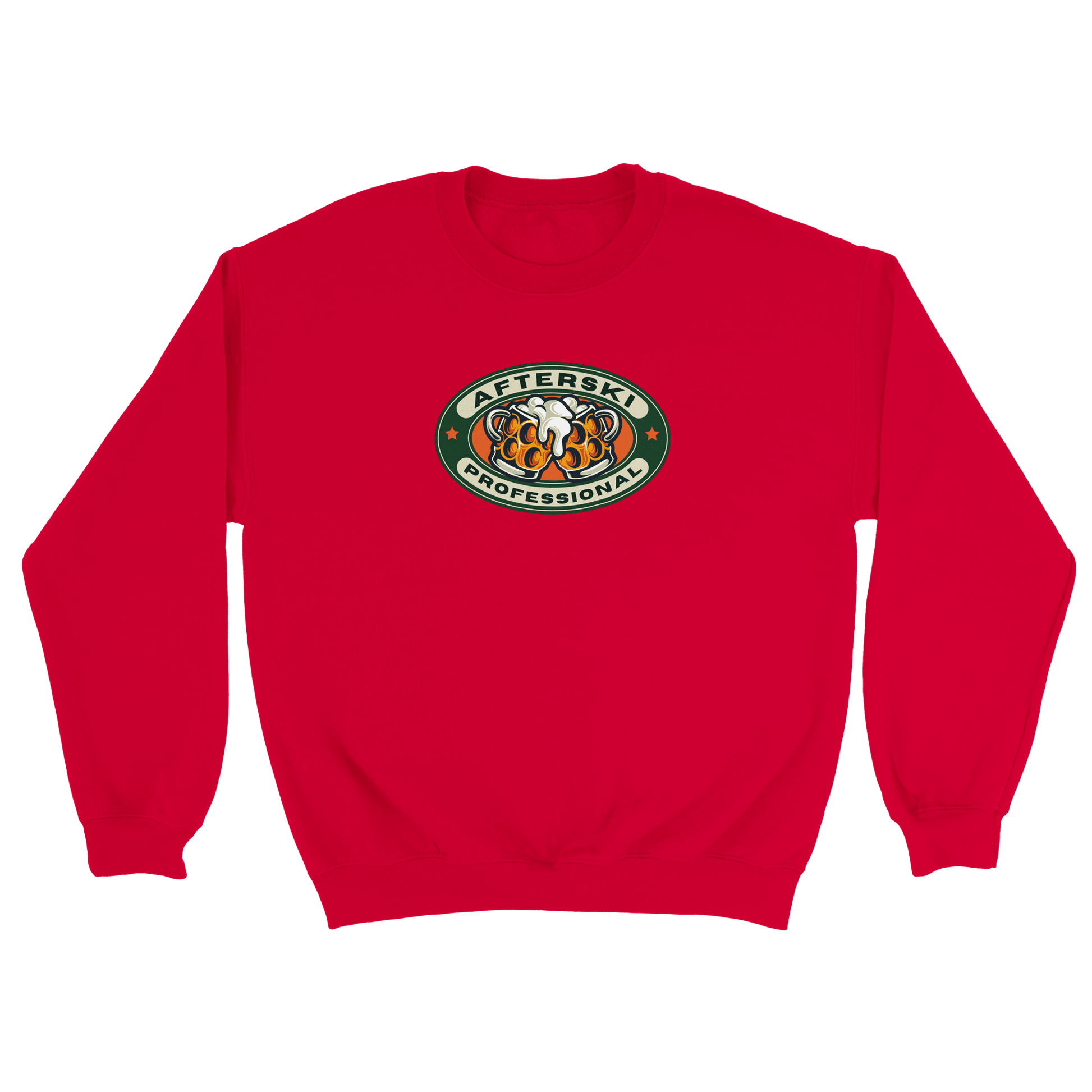 Afterski Professional - Sweatshirt Röd