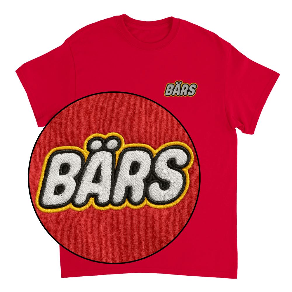 Bärs - T-shirt med brodyr 