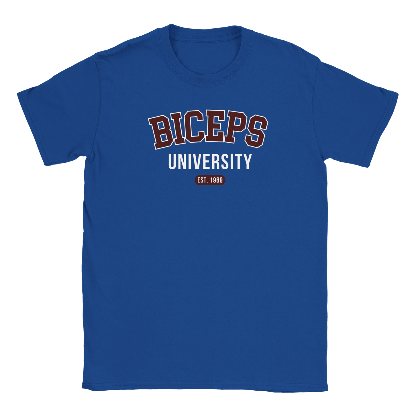 Biceps University - T-shirt Blå