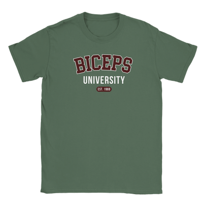 Biceps University - T-shirt Militärgrön
