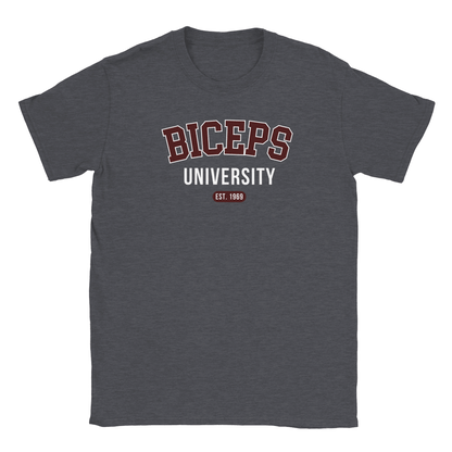 Biceps University - T-shirt Mörkgrå