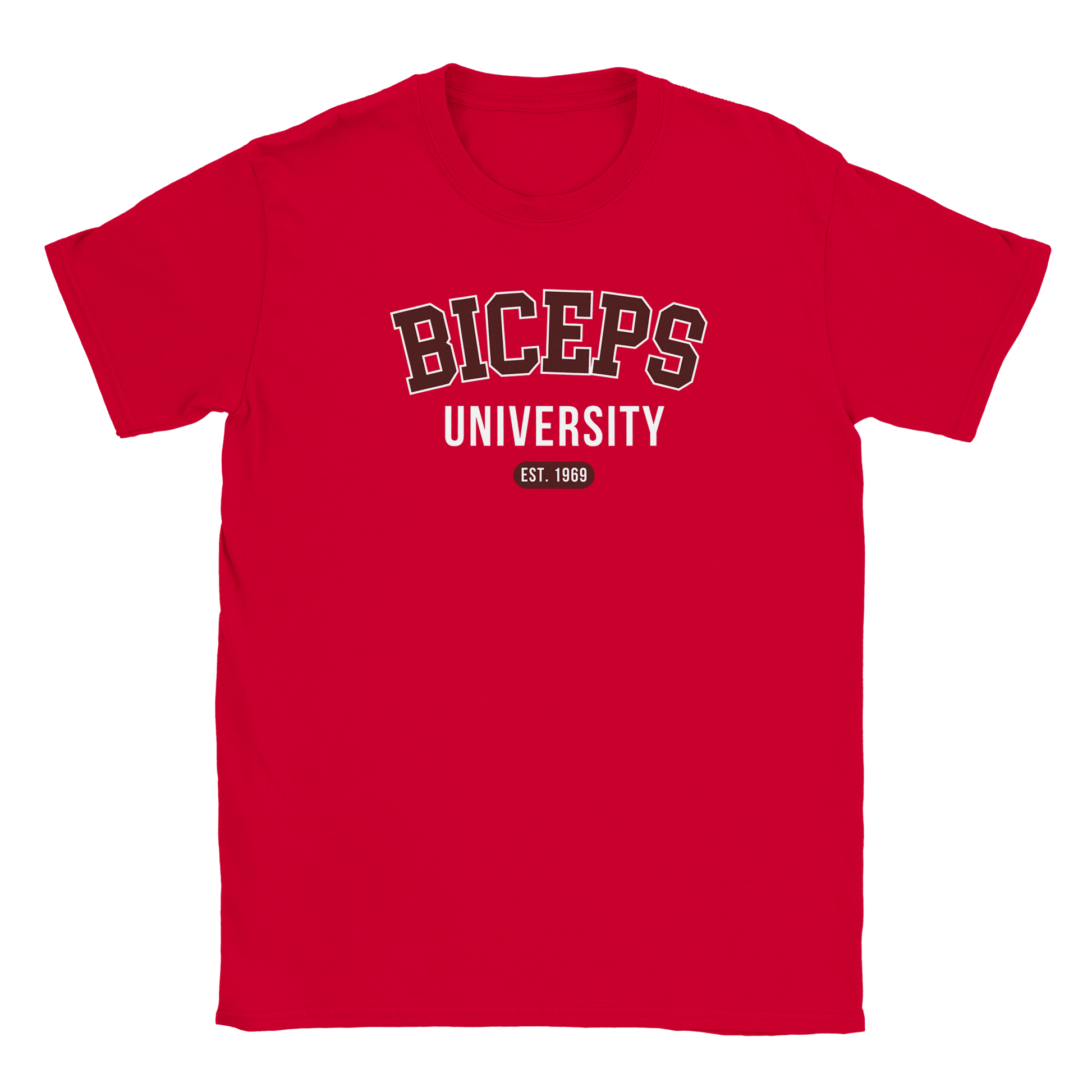 Biceps University - T-shirt Röd