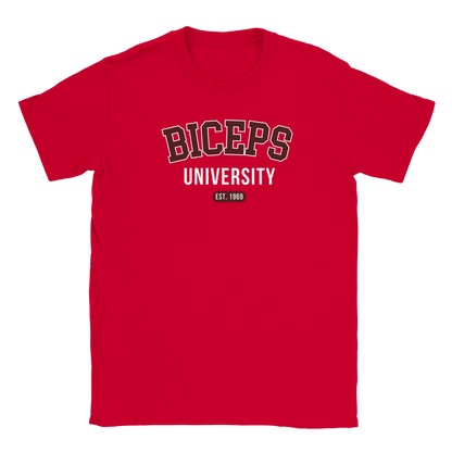 Biceps University - T-shirt Röd