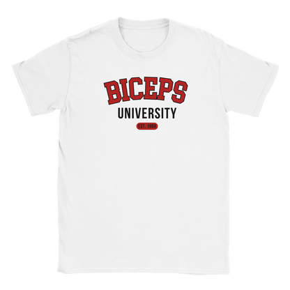 Biceps University - T-shirt Vit