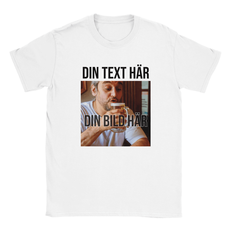 Designa din egen t-shirt - egen text och bild
