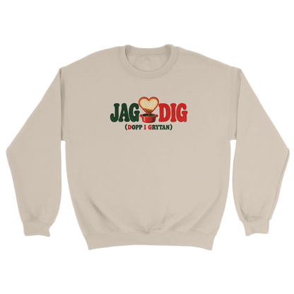 Dopp i grytan - Sweatshirt i sand