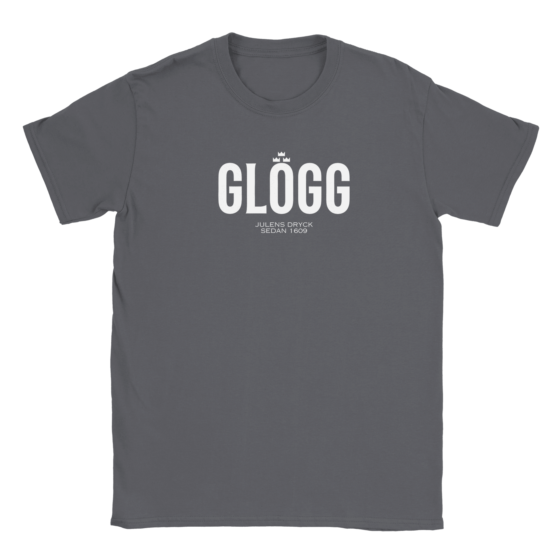 Glögg - T-shirt Kolgrå
