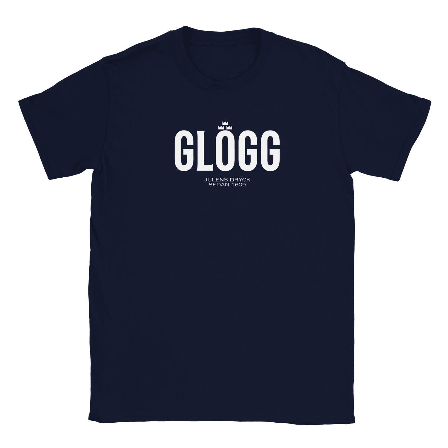 Glögg - T-shirt Marinblå