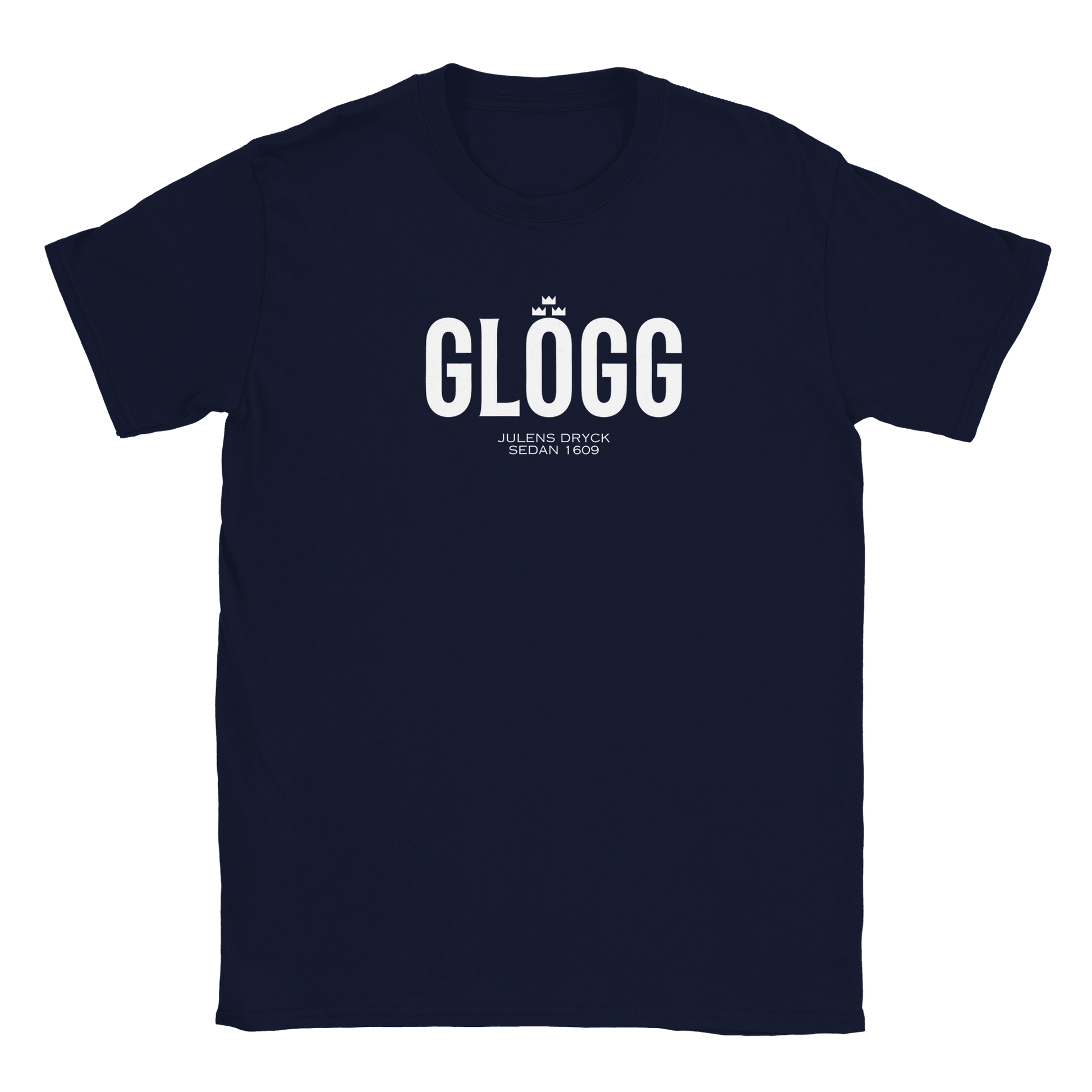 Glögg - T-shirt Marinblå