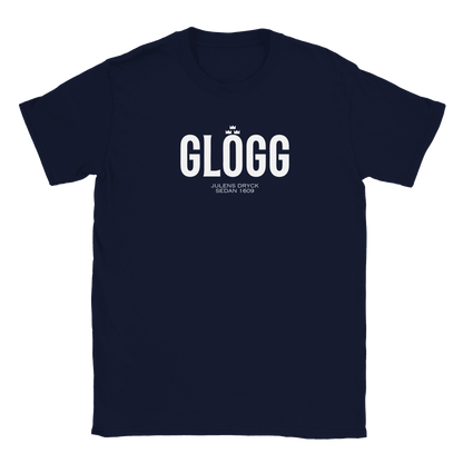 Glögg - T-shirt Marinblå