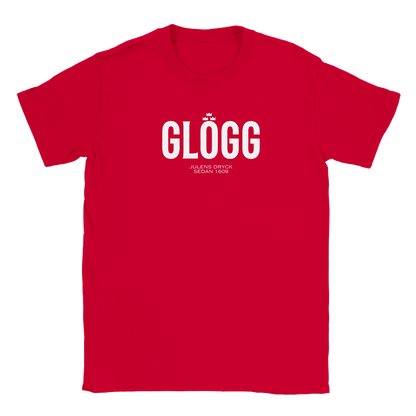 Glögg - T-shirt Röd