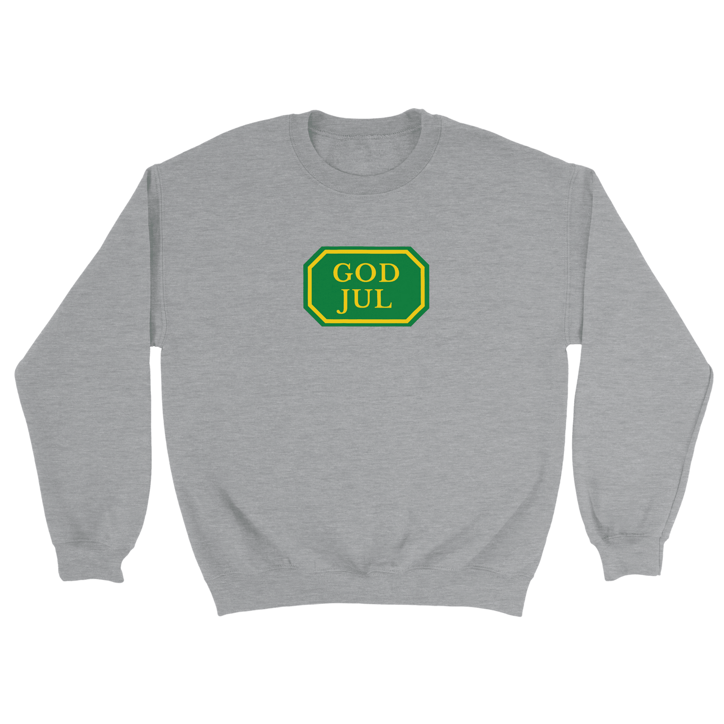 God Jul systemet - Sweatshirt Grå