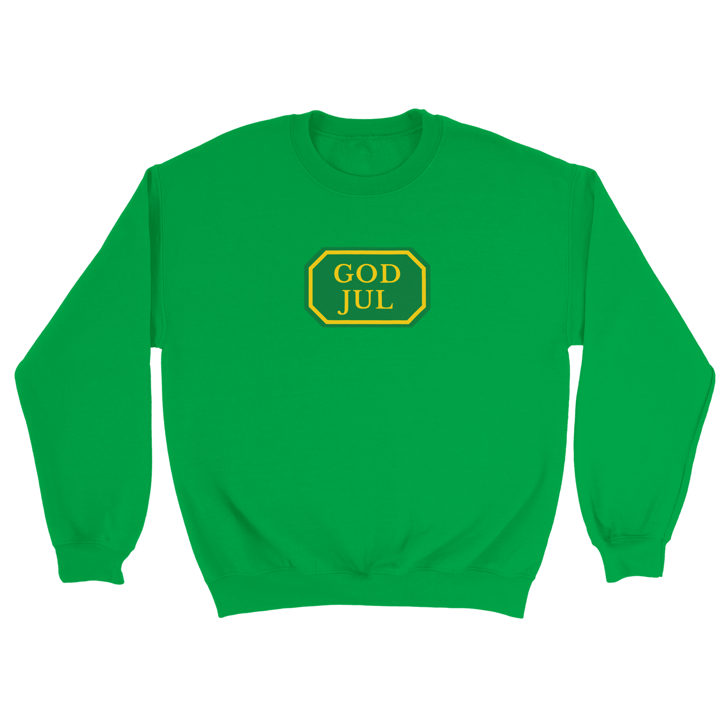 God Jul systemet - Sweatshirt Grön