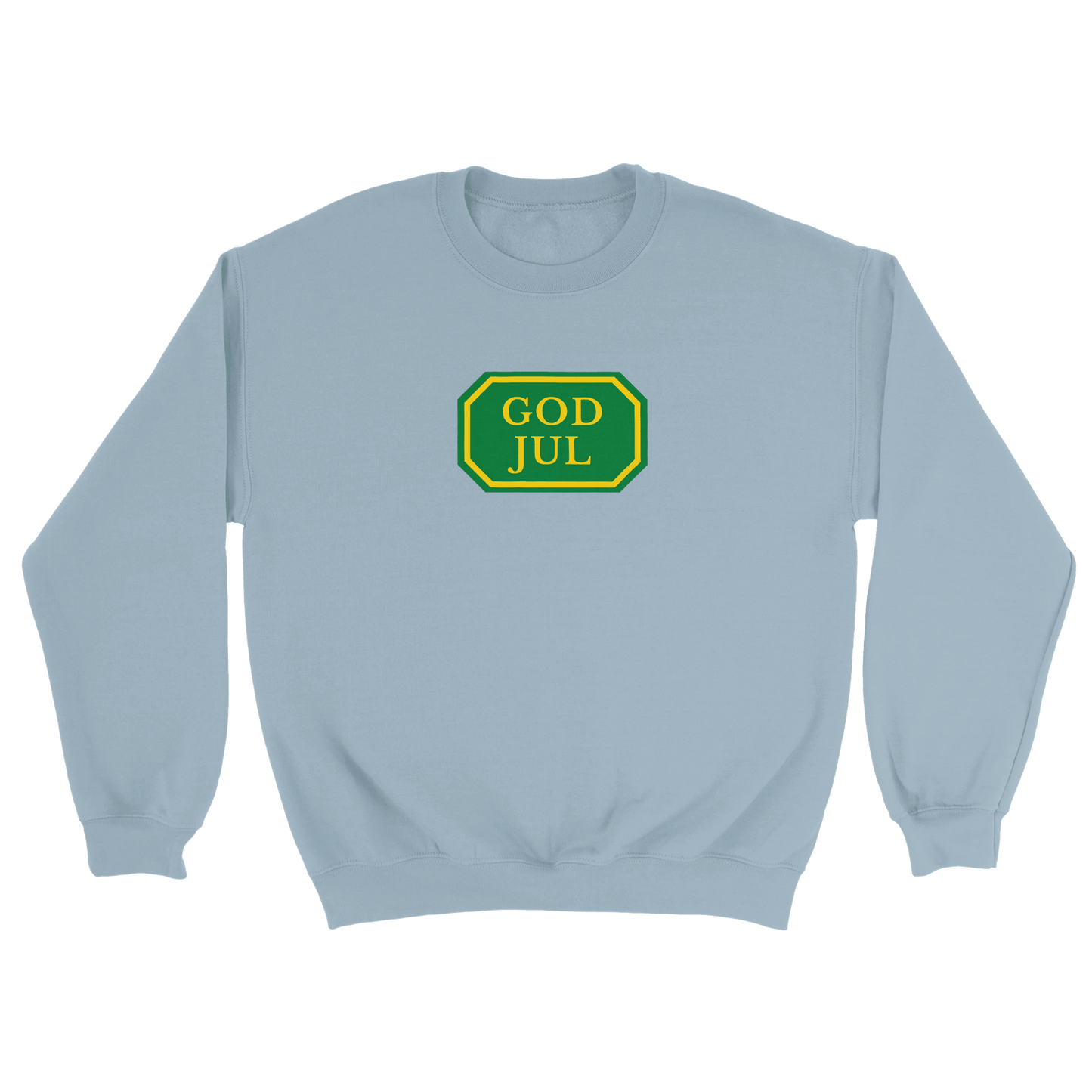 God Jul systemet - Sweatshirt Ljusblå