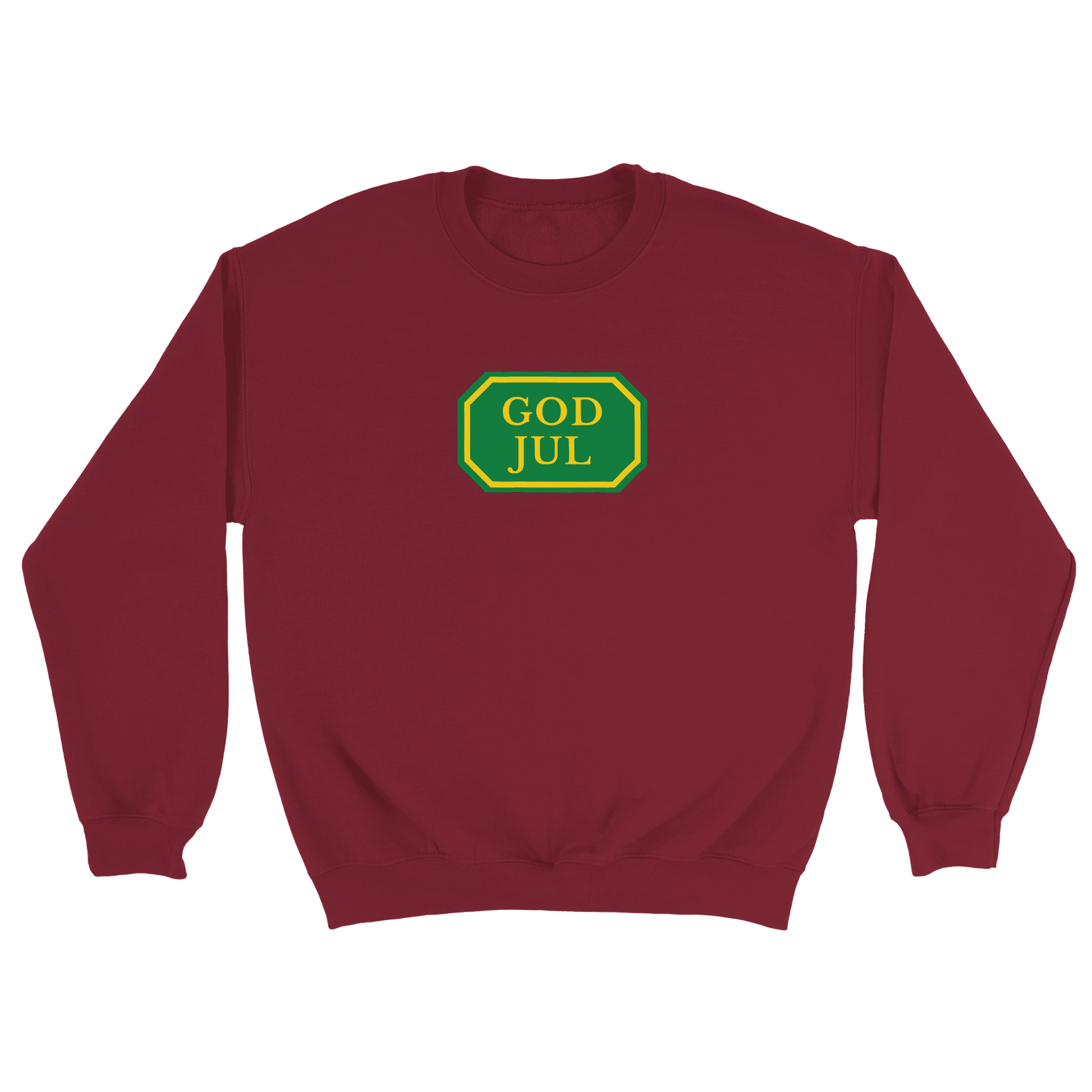 God Jul systemet - Sweatshirt Mörkröd