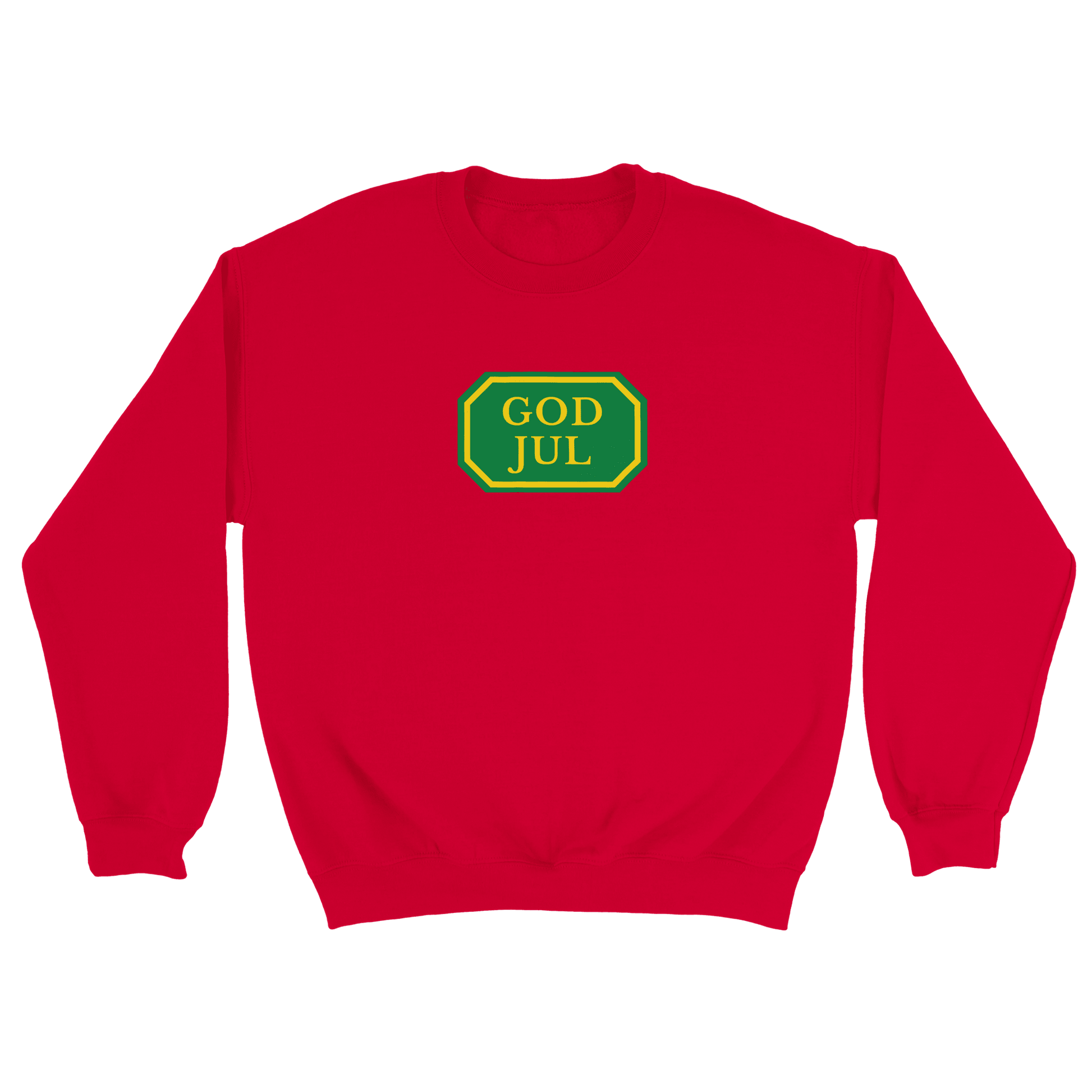 God Jul systemet - Sweatshirt Röd