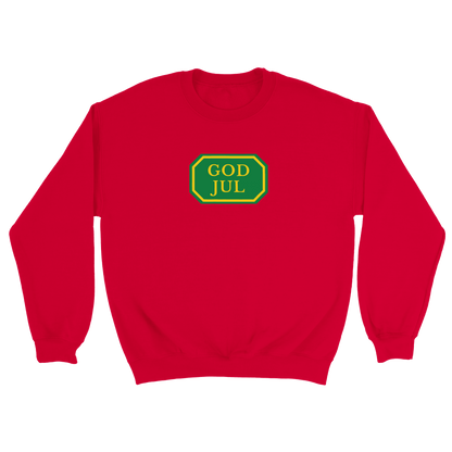 God Jul systemet - Sweatshirt Röd