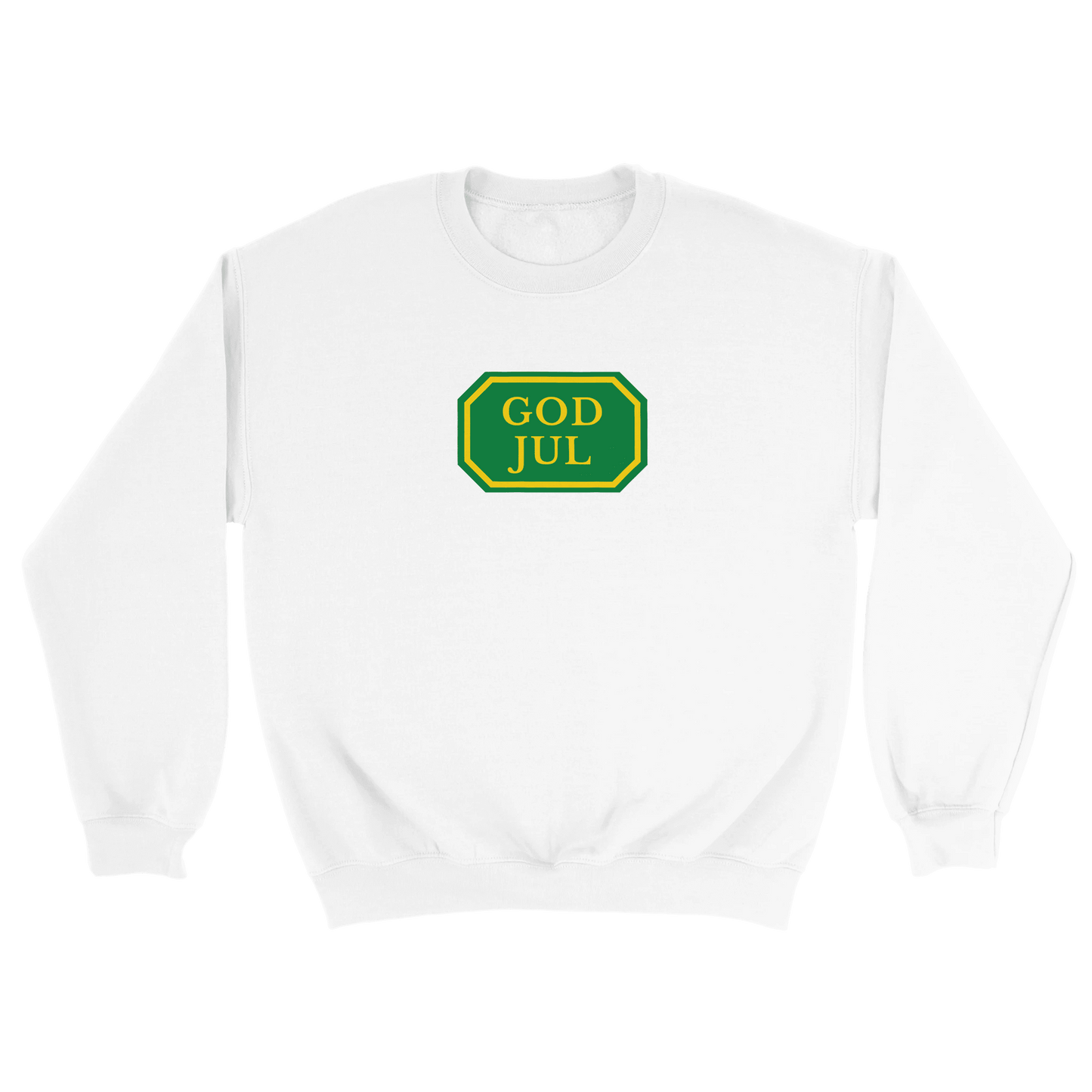 God Jul systemet - Sweatshirt Vit