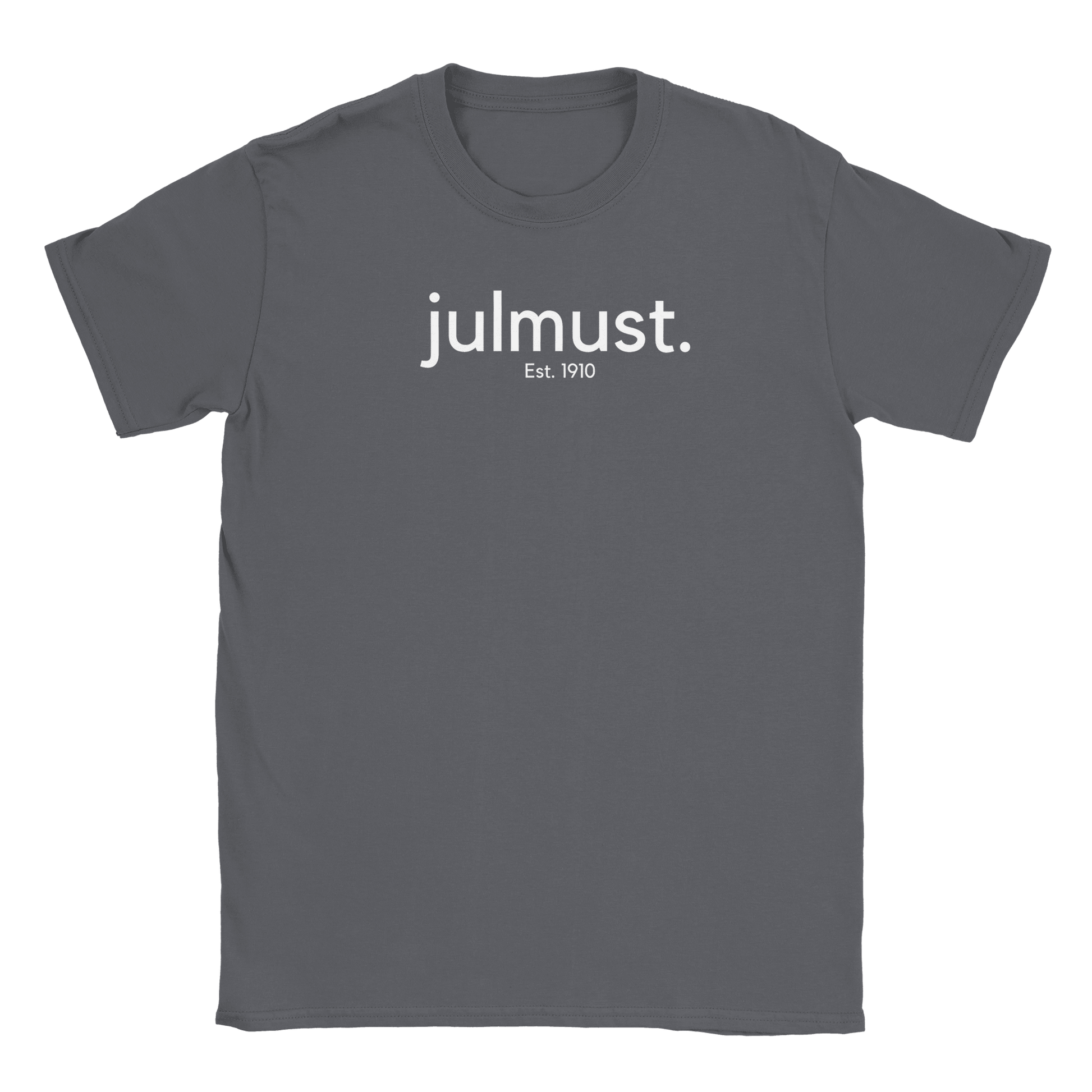 Julmust - T-shirt Kolgrå