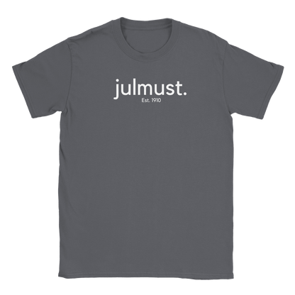 Julmust - T-shirt Kolgrå