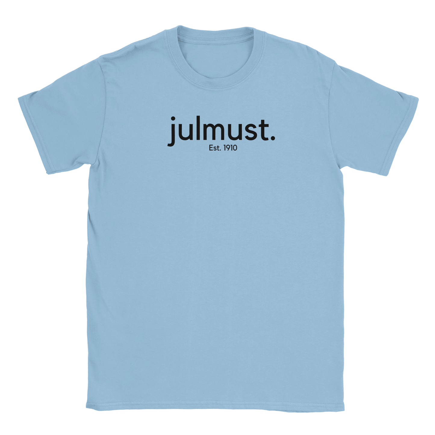 Julmust - T-shirt Ljusblå