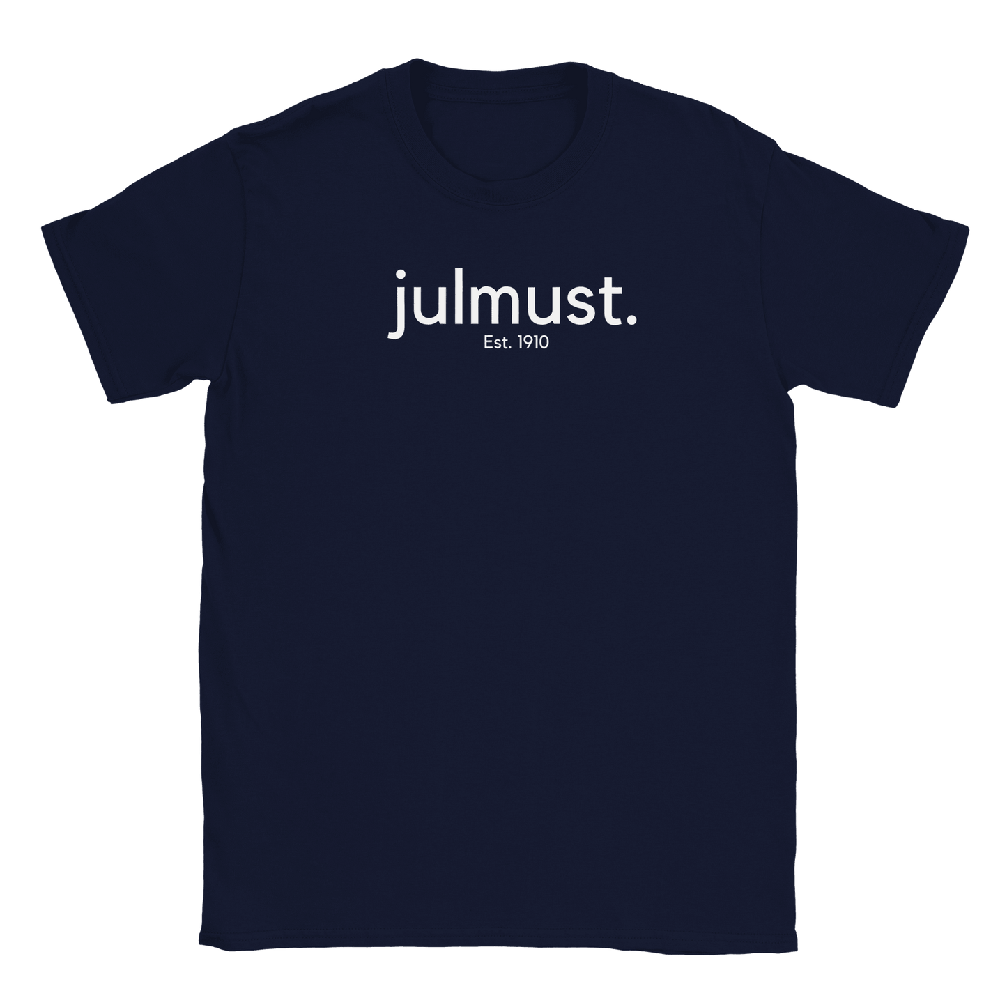 Julmust - T-shirt Marinblå