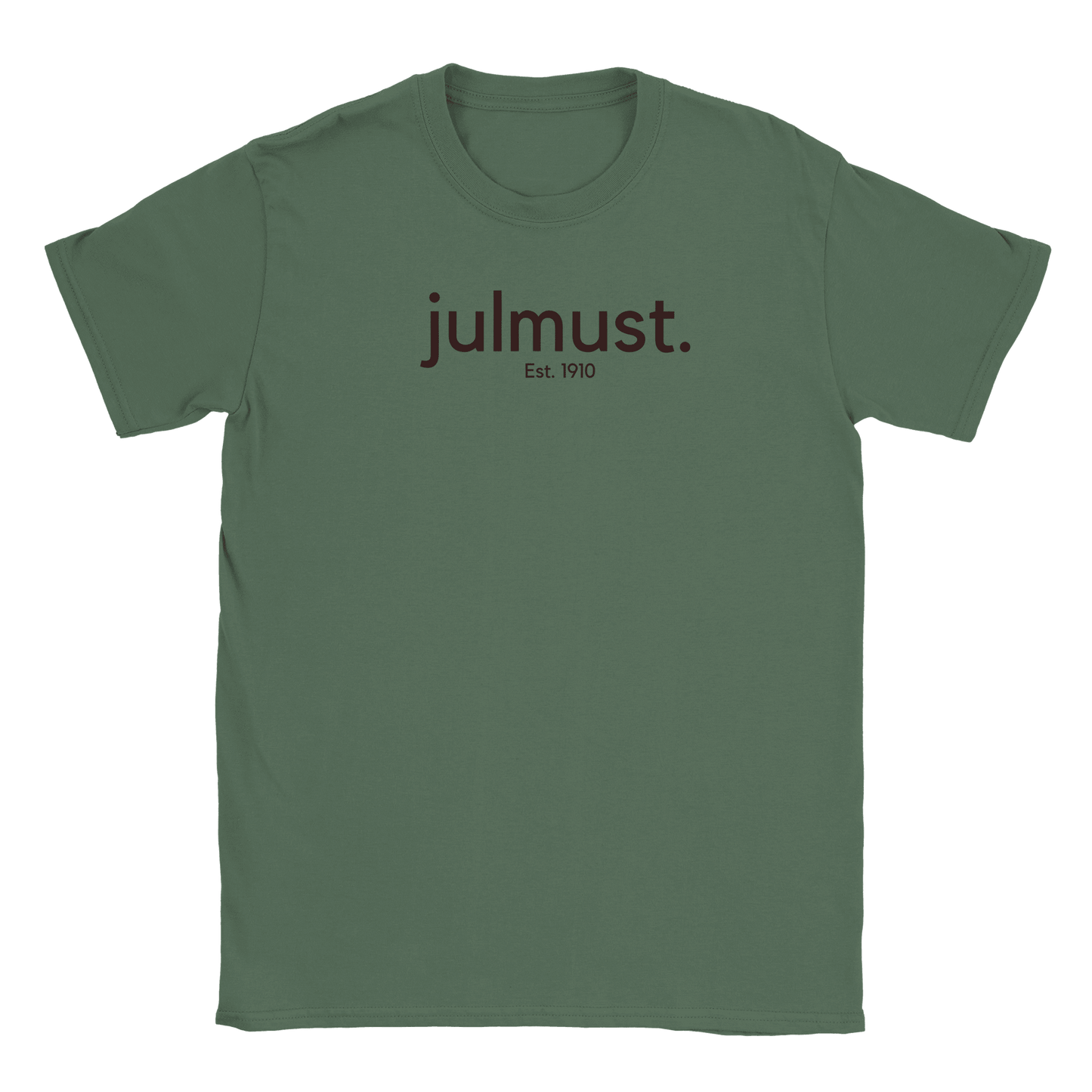 Julmust - T-shirt Militärgrön