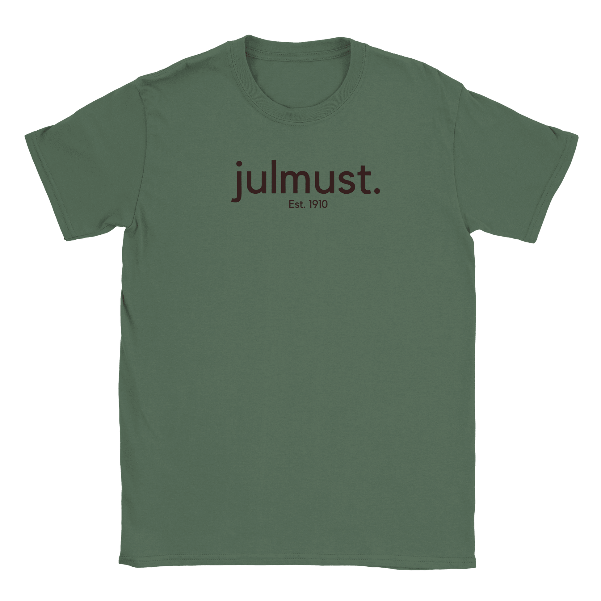 Julmust - T-shirt Militärgrön
