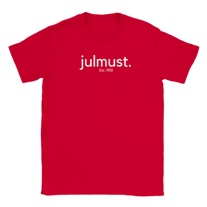 Julmust - T-shirt Röd