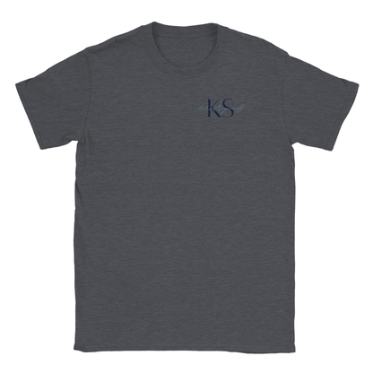 Korvstroganoff litet tryck - T-shirt Mörkgrå